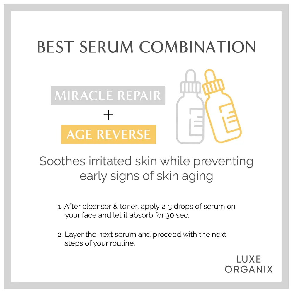 Luxe Organix Age Reverse Serum Vitamin A 2.5% 30ml